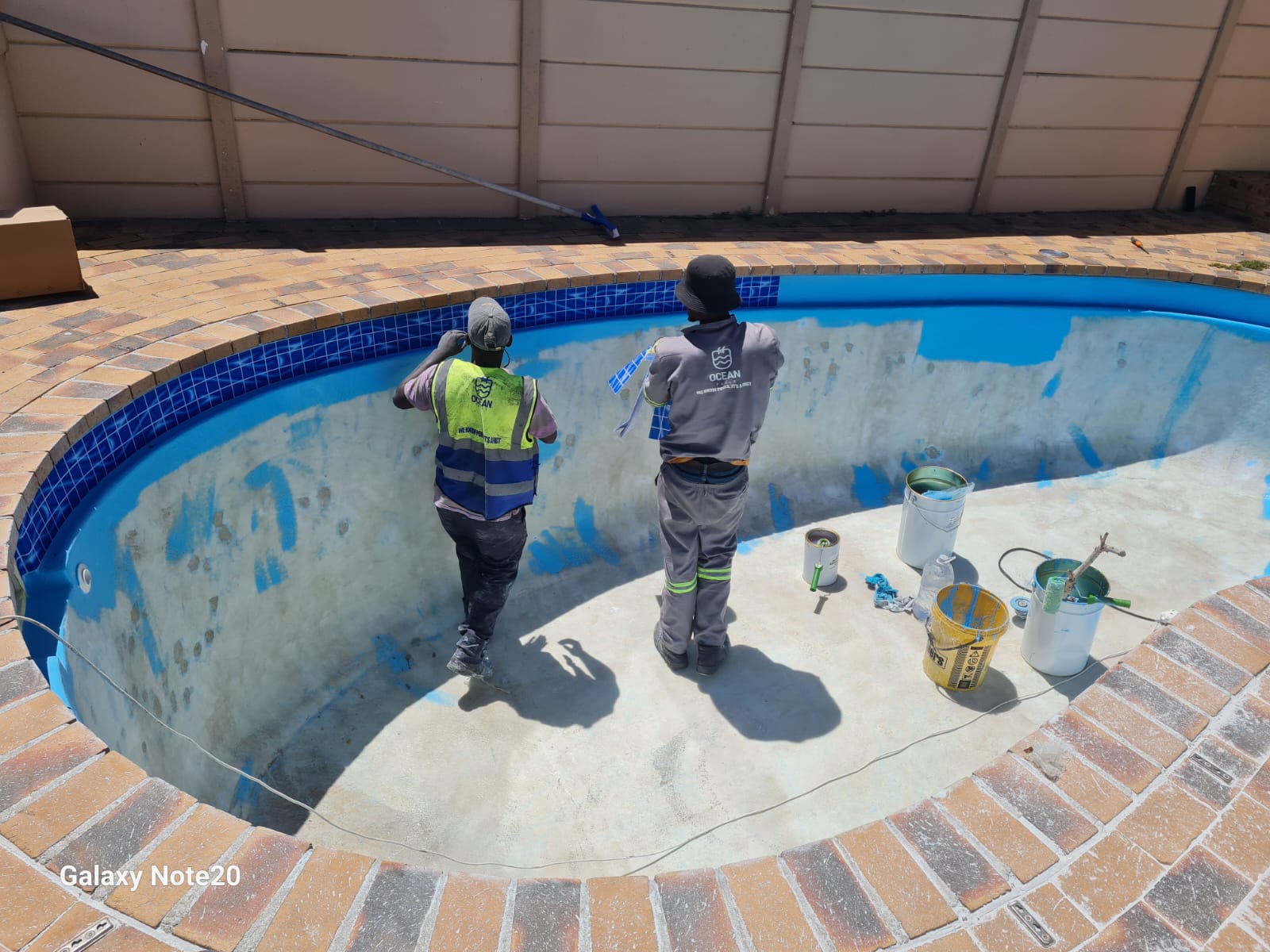 Swimming Pool relining  Protea Heights